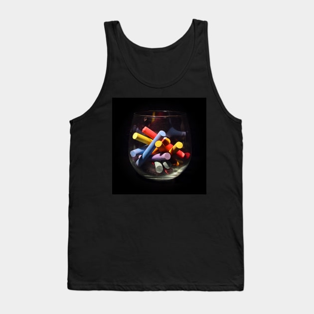 Chalk Tank Top by ikshvaku